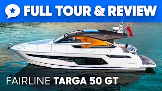 Fairline Targa 50 GT Yacht Tour amp Review  YachtBuyer [upl. by Codel]