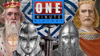 The Battle of Hastings Part 1  One Minute History [upl. by Kessler]