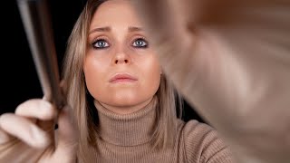 ASMR  Face inspection WITHOUT eye contactinteraction autismfriendly [upl. by Thorman659]