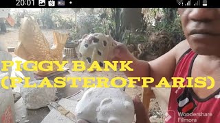 Piggy Bank Making Plaster of Paris [upl. by Healy]