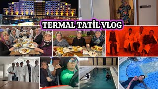 TATİL BAŞLASIN📣EĞLENCELİ TERMAL TATİLİMİZ😍GRANNOS TERMAL OTELTUZ ODASI SAUNAPİKNİK YAPTIK [upl. by Leunas693]