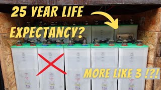 5 years with Nickel Iron batteries  Off Grid [upl. by Elery428]