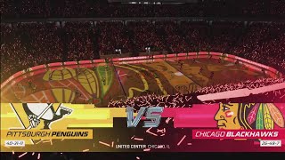 NHL 24  Pittsburgh Penguins vs Chicago Blackhawks  United Center  Gameplay PS5 [upl. by Davida]