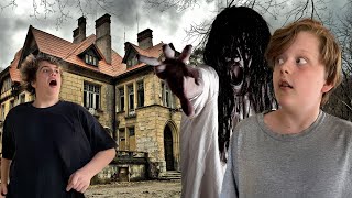 Exploring an Abandoned Haunted Hotel Looking for Ghosts Fun Family Vacation [upl. by Celio]