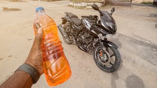 Pulsar 220f 2023 mileage test💥 Vishnu gaja❤️ [upl. by Blalock]