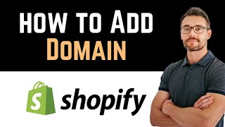 ✅ How To Add Custom Domain To Shopify Full Guide [upl. by Gnok]