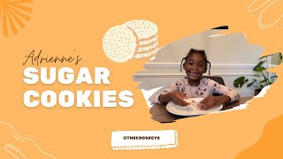 Easy Sugar Cookies 3 Ingredients  Baking for Kids [upl. by Nathalie]