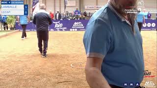 2024 VETERANS PETANQUE FINALS Lamballe vs Lecap [upl. by Cohby]