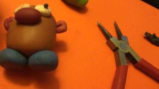 Original vid MrPotato Head from toy story polymer clay tutorial [upl. by Aicertal]