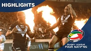 New Zealand v Australia  Four Nations final highlights [upl. by Seugram]