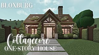 Roblox Bloxburg  Cottagecore OneStory House  Minami Oroi [upl. by Yadsnil]