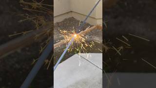 First time using sparklers sparkler sparkle sparklers fireworks light lighting sparky [upl. by Awahsoj53]