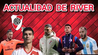 Actualidad de River ¿Jugarán los refuerzos contra Millonarios Adam Bareiro Germán Pezzella [upl. by Favian]