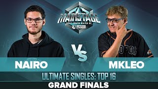 Nairo vs MkLeo  GRAND FINALS Ultimate Singles  Mainstage  ZSS Palutena vs Joker [upl. by Lleze]