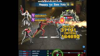 Marvel Avengers Alliance 100 Group Boss Kill [upl. by Ativet]