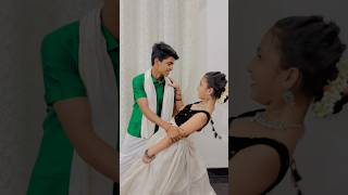 Wait for the transition ✨❤️🙈🥰 VasanthDancer transition trending shorts viral couple [upl. by Aeret]