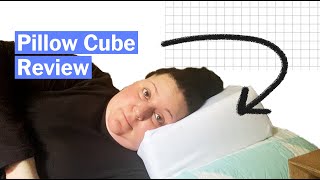 Pillow Cube Review An Oddly Shaped Pillow for SideSleepers [upl. by Eldoria300]