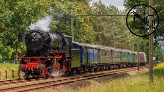 8 juni 2024 150 jaar Oosterspoorbaan  de Veluwsche Stoomtrein Maatschappij op de hoofdbaan [upl. by Gnohc923]