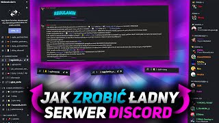 📣 JAK ZROBIĆ ŁADNY SERWER DISCORD 2 [upl. by Porte]