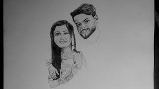 Commission work sketching video Artistfromnoida [upl. by Sybley]