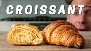 FLAKEY HOMEMADE CROISSANTS Beginner Friendly [upl. by Nets533]