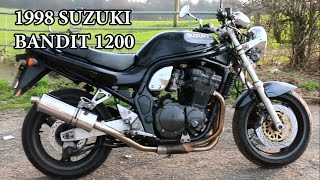 Motorcycle Review  1998 Suzuki Bandit GSF 1200  Big Beefy Ugly and Fun [upl. by Ailasor133]