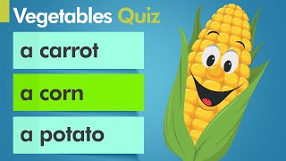 EQ English Quiz  Vegetables For Children [upl. by Cicily]