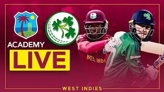 🔴 LIVE  West Indies Academy v Emerging Ireland  3rd ODI [upl. by Chaney327]