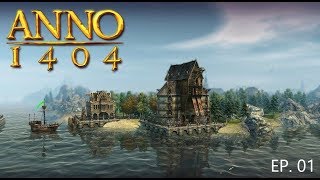 Anno 1404 Dawn of Discovery  Venice  EP 01 PTBR [upl. by Artcele]