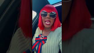 Pinky Bling Reacts to Choppa Gospel as a manifestation for riches song [upl. by Seumas]