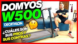 DOMYOS W500 Review Nuestra Opinión DESPUÉS de probar esta cinta de andar de Decathlon [upl. by Liu]