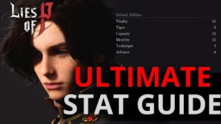 Lies Of P Ultimate Stat Guide with soft capshard caps [upl. by Amabel]