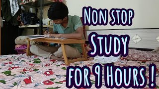 Nonstop study for 9 Hours  🤯 ⏰ Can I do this 🥶 Fail or Pass motivation study [upl. by Ahsahs]