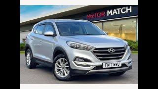 Used Hyundai TUCSON 17 CRDi Blue Drive SE Nav  Motor Match Chester [upl. by Esorrebma]