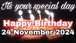 15 November 2024 Birthday Wishing VideoBirthday VideoBirthday Song [upl. by Sibella107]