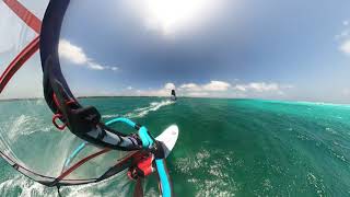 light wind slalom BONAIRE [upl. by Xenia]