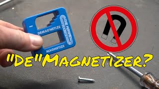 Screwdriver Magnetizer and Demagnetizer for Tips Bits and Small Tools New Tool Day Tuesday [upl. by Favien873]