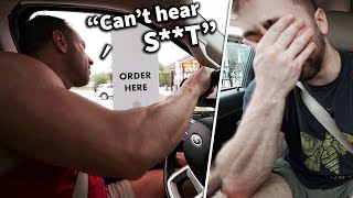 Knut ordering at drivethru brings Mizkif to tears [upl. by Lenrow]