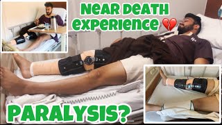 SURGERY VLOGKNEE OPERATION 😱 SURGERY WENT WRONG ACL PCL MENISCUS [upl. by Alfonse]