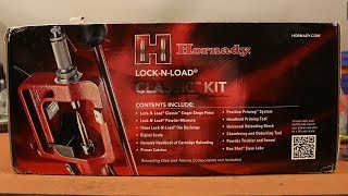 Hornady LockNLoad Classic Kit  First Impression [upl. by Oiznun]