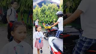 Yo ketile kasari chalaucha ta bike 🤔 flowers fouryou shortvideo nepali [upl. by Stock159]