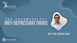 CNS Pharmacology  Antidepressant Drugs [upl. by Welford690]