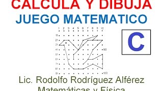 C CALCULAR Y DIBUJAR JUEGO MATEMATICO [upl. by Ellivnarg538]