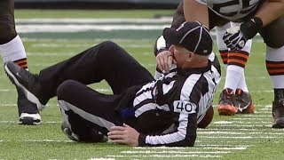 NFL Referees Getting Injured [upl. by Bronwen]