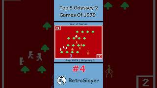 Top 5 Odyssey 2 Games Of 1979 Quick Play By RetroSlayer bestgames retrogaming odyssey2 [upl. by Ryann263]