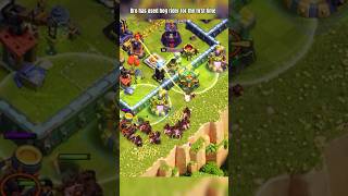 hog rider strategy  Clash Of Clans  clashofclans coc shorts [upl. by Hajed96]