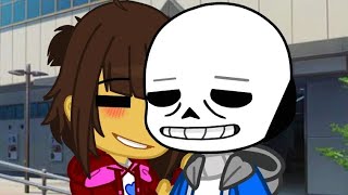 quotDid you come to save mequot  Undertale AU  FT Frisk amp Sans  Frans  Gacha Club [upl. by Rives937]