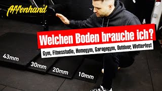 Alles was du über Sportböden und Bodenmatten fürs Home Gym wissen musst  KAUFBERATUNG [upl. by Fillander]