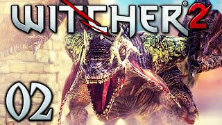 Lets Play  The Witcher 2 002 HD  Drachenangriff [upl. by Latona]