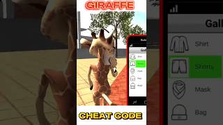 Giraffe Cheat Code 🤑😜 Indian Bike Driving 3d 🤩shorts trending viralshorts [upl. by Ihcalam489]